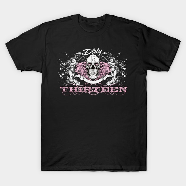 Dirty Thirteen T-Shirt by viSionDesign